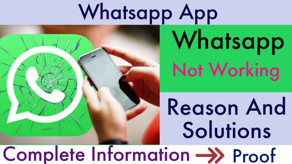 Whatsapp Is Not Working