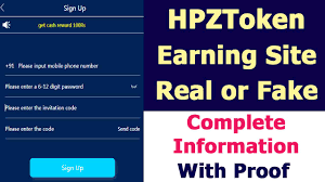 HPZToken Earning App