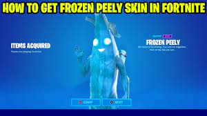 Frozen Peely How to Get