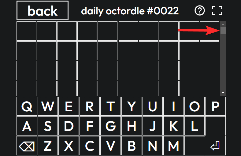 Octordle Wordle Game