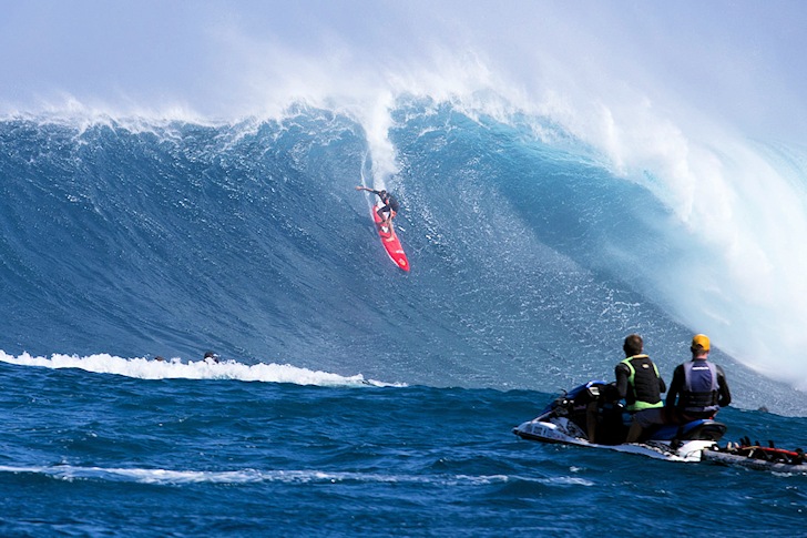 Legendary Surf Break in Hawaii