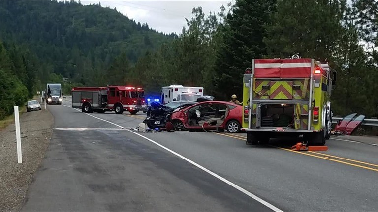 Redwood Highway Accident