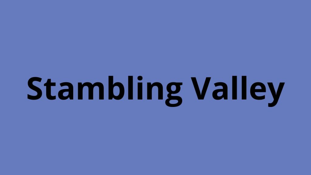 Stambling Valley