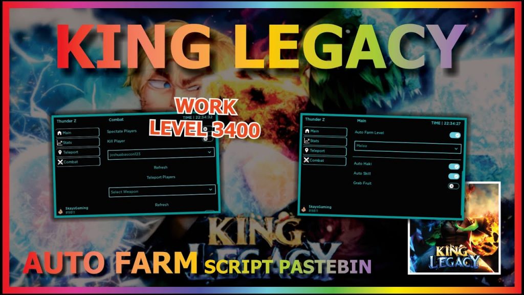 Script 2022 King Legacy