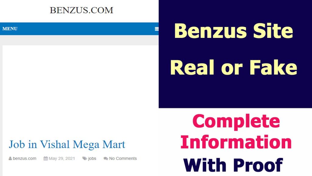 Benzus.com Real Or Fake