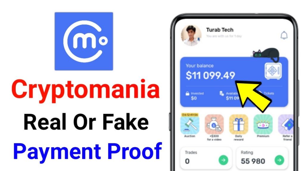 Cryptomania App Fake or Real