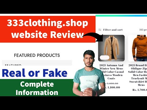 Is 333clothing Shop Scam or legit 