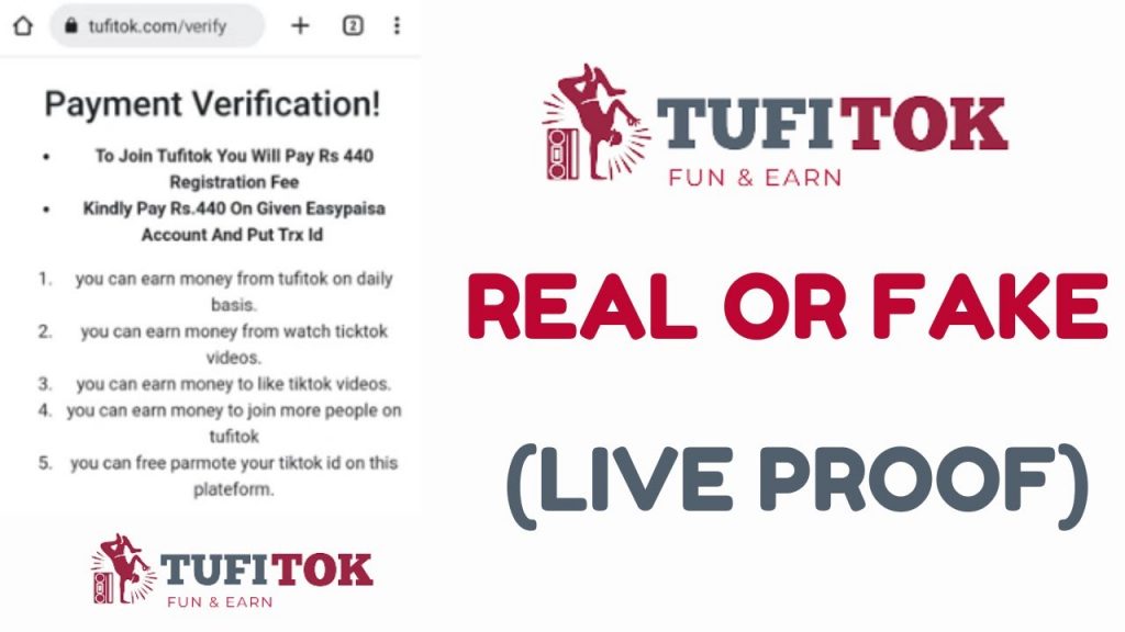 Tufitok is real or fake