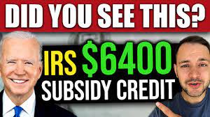 $6400 Subsidy
