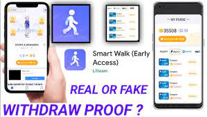 Smart Walk App Real or Fake